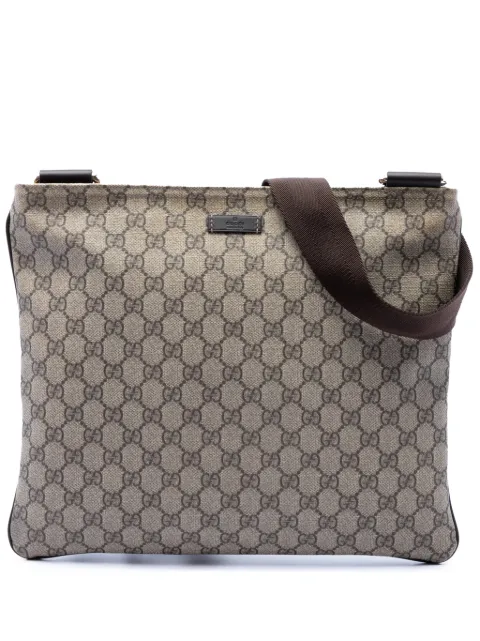 Gucci Pre-Owned 2000-2015 GG Supreme crossbody bag Neutrals X1FSY0KE14LC6VL9