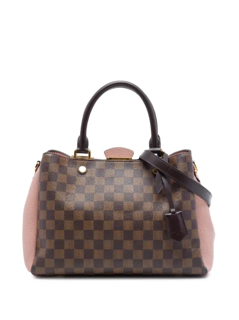 Louis Vuitton Pre-Owned 2016 Damier Ebene Brittany satchel Brown J9K9E7ZFG613HQ13