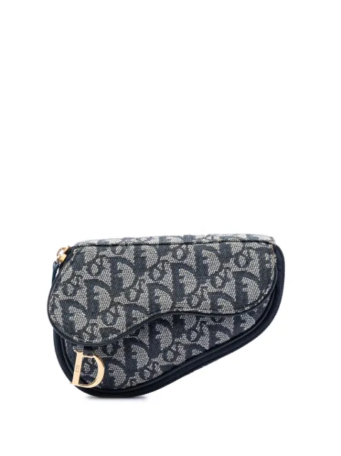 Christian Dior Pre-Owned 1998 Diorissimo Canvas Saddle pouch Blue GVU75A37TJ1C73N3