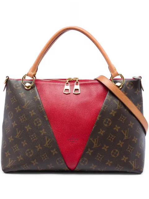 Louis Vuitton Pre-Owned 2020 Monogram V Tote MM satchel Brown NTICGI3W3XWN5G15