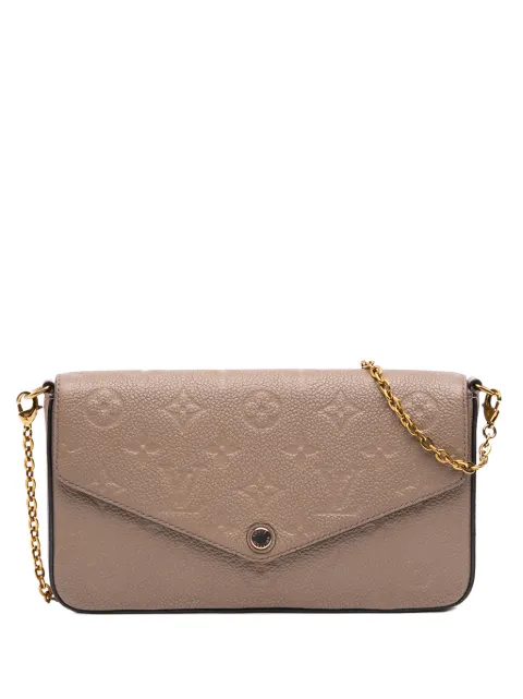 Louis Vuitton Pre-Owned 2020 Monogram Empreinte Pochette Felicie crossbody bag Neutrals MUEJHVNY0YAPRV8Z