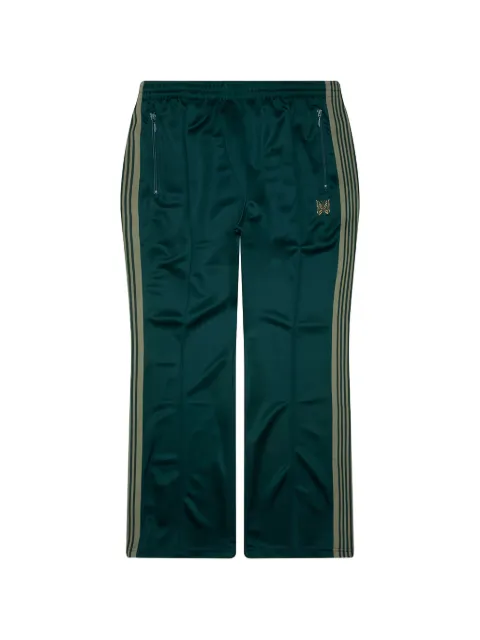 Needles Poly Smooth boot-cut track pants Green SX408BGRN