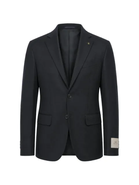 Corneliani single-breasted blazer Grey 266Z862668557001