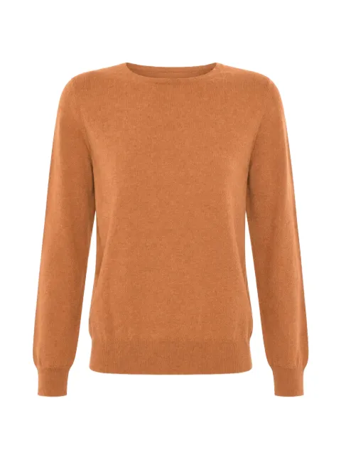 Malo crew-neck long-sleeve sweater Orange DXA311F1K34E3264