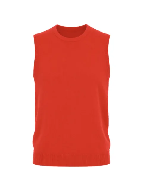 Malo sleeveless cashmere sweater Red UMI013F1K02E1067