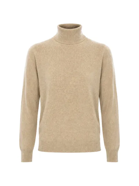 Malo roll-neck knitted sweater Neutrals DXC146FCK09E3243