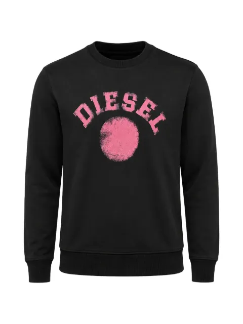 Diesel logo-print sweatshirt Black A16949RIAJH900