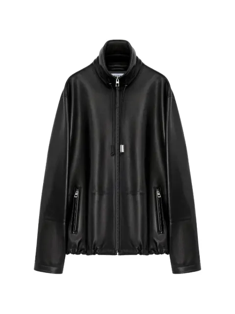 LOEWE zip-up drawstring jacket Black H526Y34L69