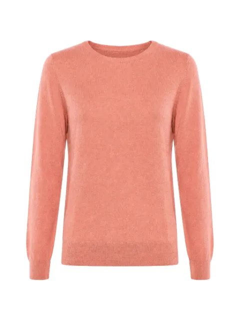 Malo crew-neck long-sleeve sweater Orange DXA193F1K34E1674