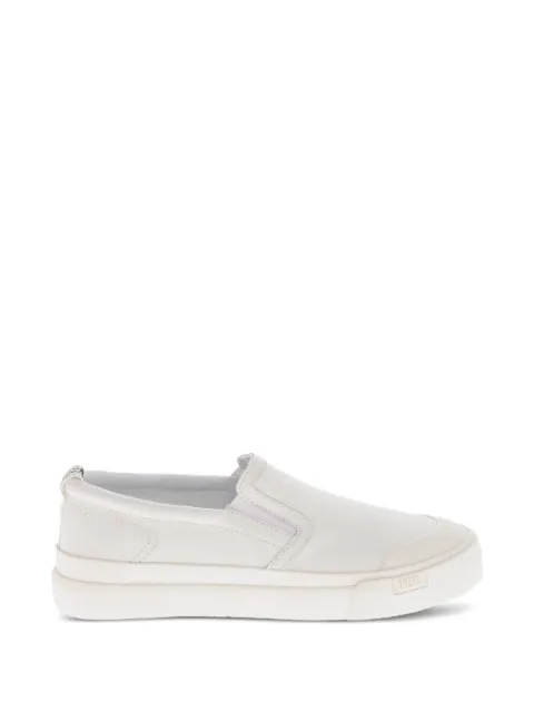 Diesel S-ATHOS leather slip-on sneakers Neutrals Y03268P6957T10