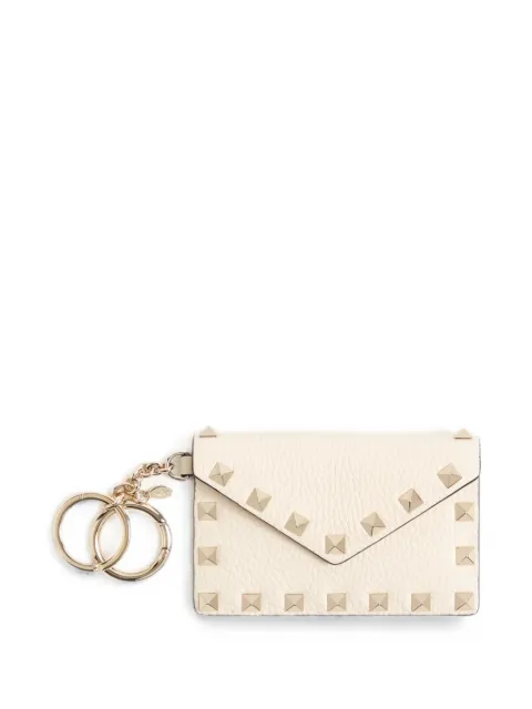 Valentino Garavani Rockstud charm in grainy calfskin Neutrals WP0BC3VSH
