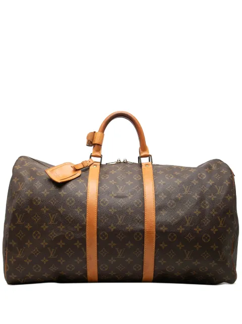 Louis Vuitton Pre-Owned 1992 Monogram Keepall 55 travel bag Brown TF4JSWP7ZUOP80ZW