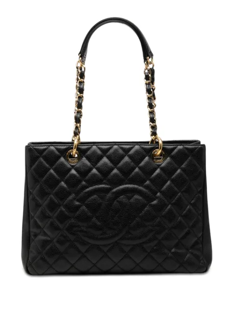 CHANEL Pre-Owned 2011 Caviar Grand Shopping tote bag Black 5N2OYHJ24IRZSC1U