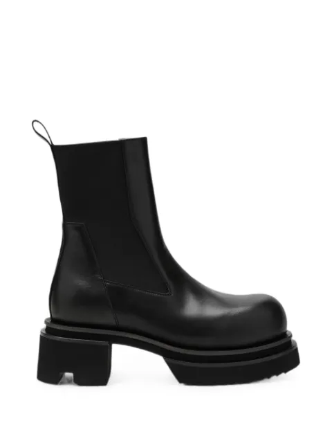 Rick Owens Beatle Gabe leather chelsea boots Black RU02F4832LOO