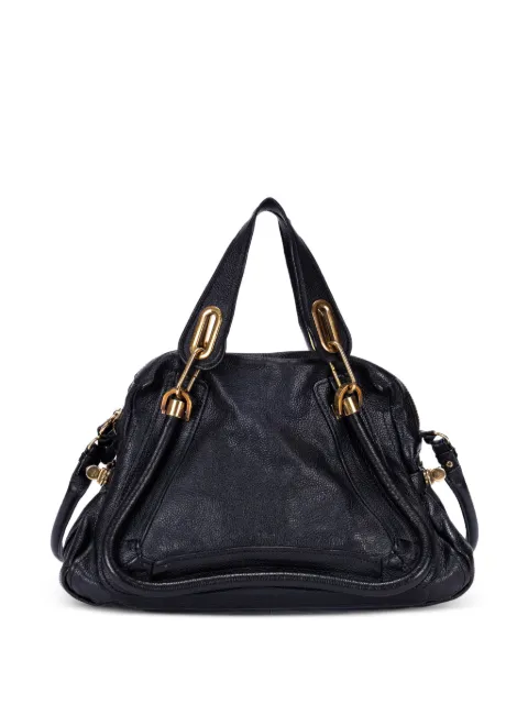Chloé Pre-Owned Paraty shoulder bag Black 01125065