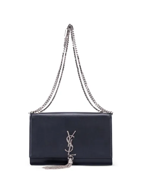 Saint Laurent Pre-Owned Kate tassel shoulder bag Black VLR334111217