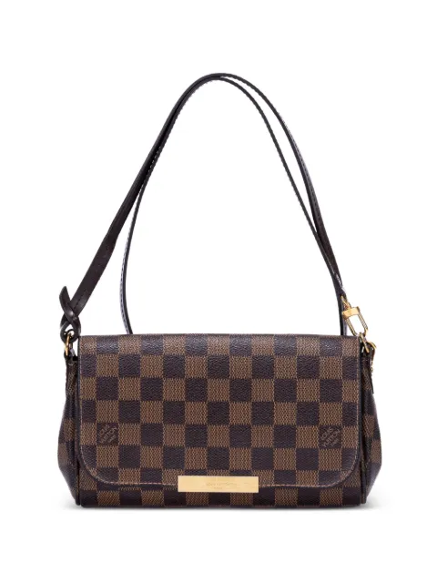 Louis Vuitton Pre-Owned Favorite PM Damier Ebène shoulder bag Brown FL5113