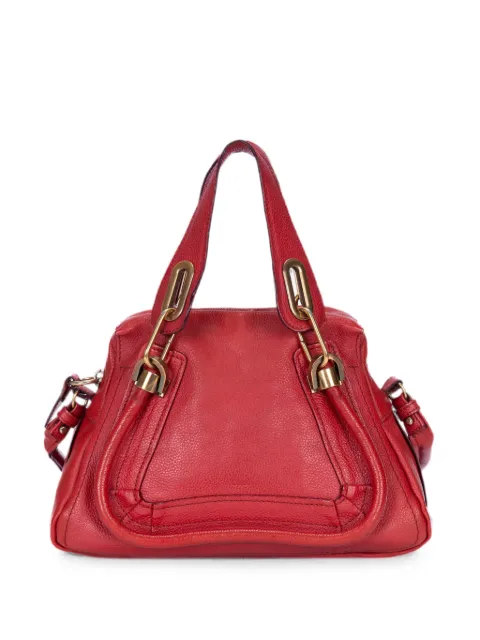 Chloé Pre-Owned Paraty shoulder bag Red 01135065