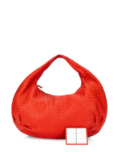 Bottega Veneta Pre-Owned Intrecciato hobo bag Orange B00041178L