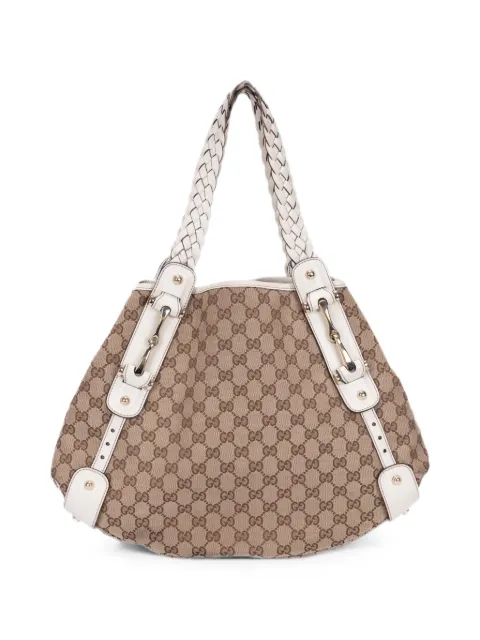 Gucci Pre-Owned Pelham GG canvas tote bag Neutrals 137621205011