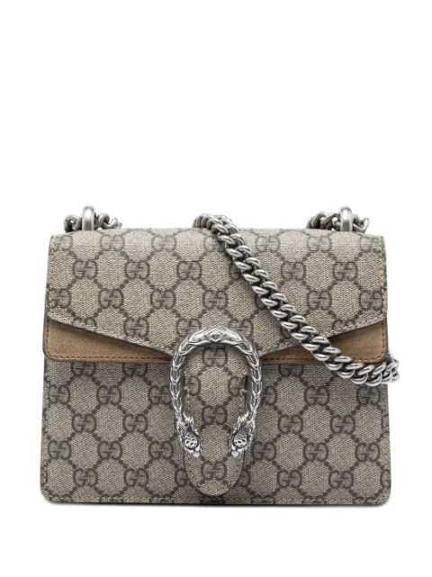 Gucci Pre-Owned 2016-2026 Small GG Supreme Dionysus crossbody bag Neutrals L68KQEPEAYZXUTNU