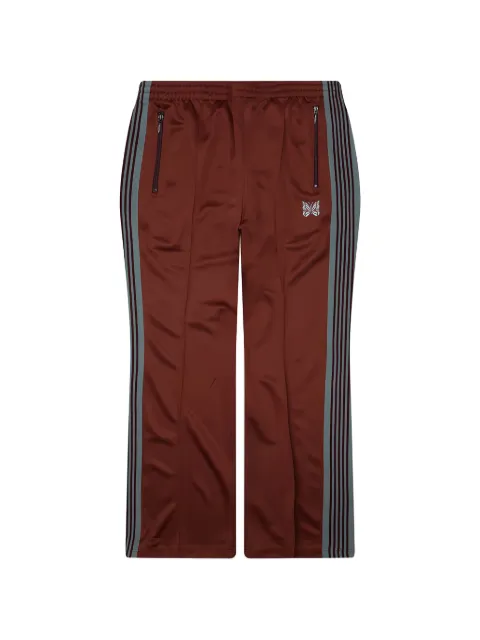 Needles Poly Smooth boot-cut track pants Brown SX408ARUS
