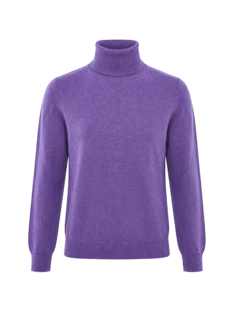 Malo roll-neck cashmere sweater Purple UMC173F1B02E2902
