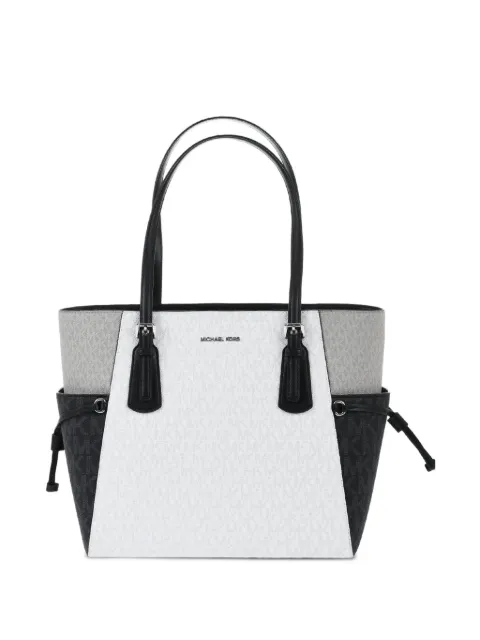 Michael Kors large Voyager monogram-print tote bag White 35S5SV6T7B