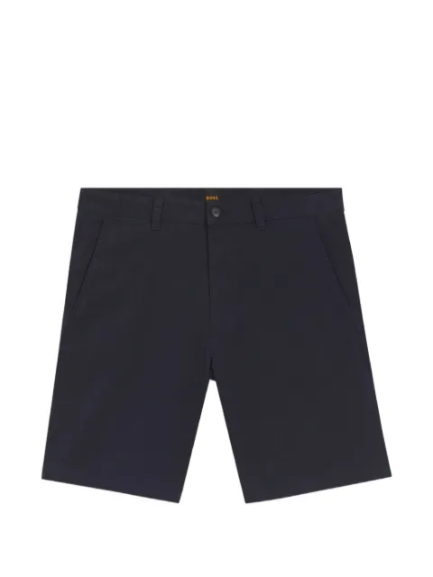 BOSS slim-fit chino shorts Blue 50564132