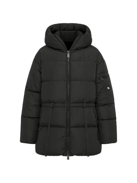 Bacon Cloud drawstring-waist down coat Black BACPIGIA555CLOUD78