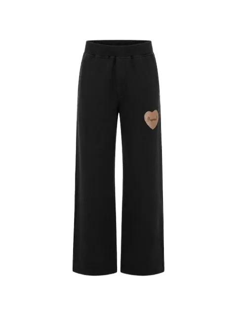 DSQUARED2 heart-patch track pants Black S75KB0386S25551