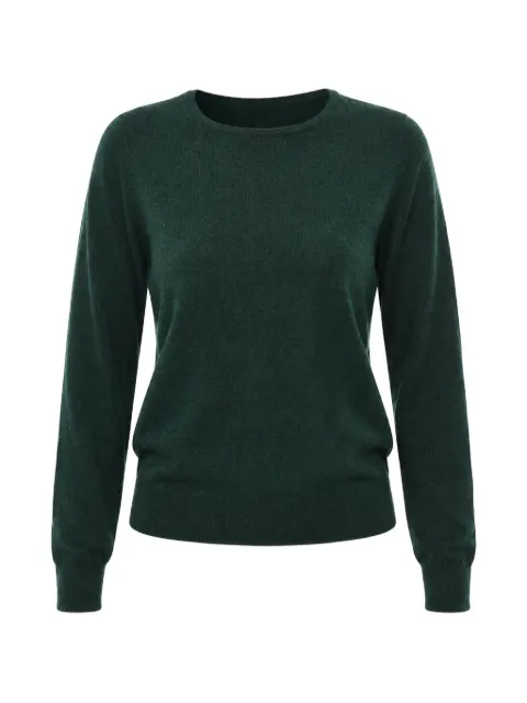 Malo crew-neck long-sleeve sweater Green DXA193F1K34E1206