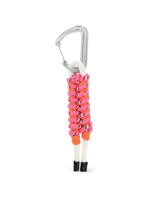DSQUARED2 braided carabiner keyring Pink KRM007137202405