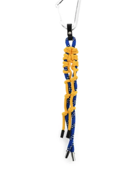 DSQUARED2 braided carabiner keychain Blue KRM007537202405
