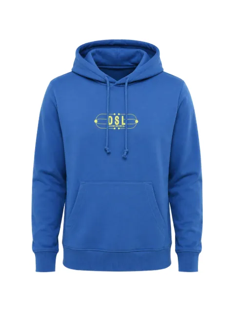 Diesel logo-print hoodie Blue A115560HAYT8II