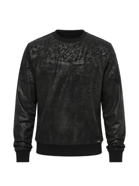 Diesel glitter-effect S-Ginn-Myl sweater Black A17809RHPAE