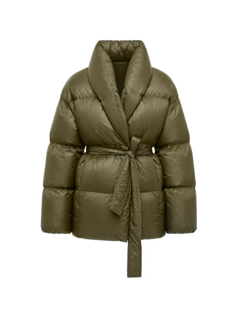 Bacon Dada quilted wrap jacket Green BACPIGIA557DADA78OLIVE