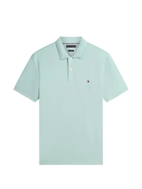 Tommy Hilfiger embroidered-logo polo shirt Green FMW0MW39994