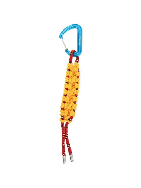 DSQUARED2 braided carabiner keyring Yellow KRM007237202405