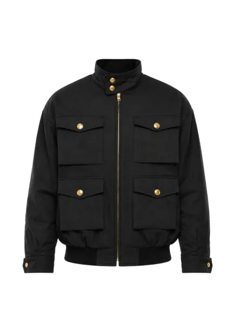 We11done multi-pocket utility jacket Black WDJP324040W