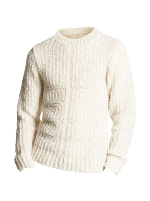 DSQUARED2 Muscle chunky-knit sweater Neutrals S71HA1228S18355
