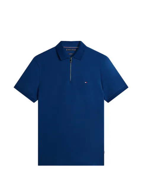 Tommy Hilfiger Air Dot zip-fastening polo shirt Blue MW0MW42762