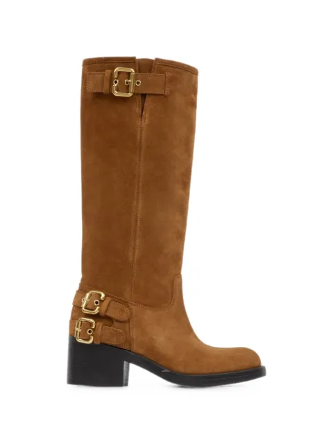 Chloé Dakota buckle-fastening boots Brown CH26A12EUQ