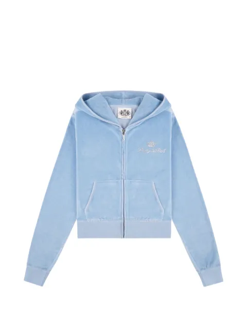 Juicy Couture x S&R zip-up hoodie Blue CA046716689099