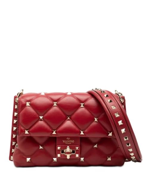 Valentino Garavani Pre-Owned 2017-2020 Nappa Candystud crossbody bag Red R5RC2X2DO9VFW34W