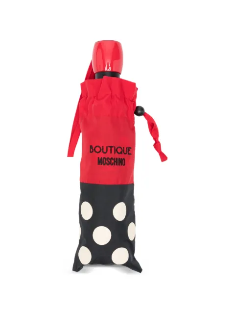 Moschino Pre-Owned 2000s polka-dot umbrella Red MO160BZE