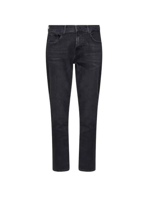 7 For All Mankind faded slim-fit jeans Grey 7TB00C34