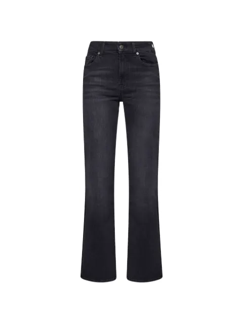 7 For All Mankind faded bootcut jeans Black 7U4X0C343NZ