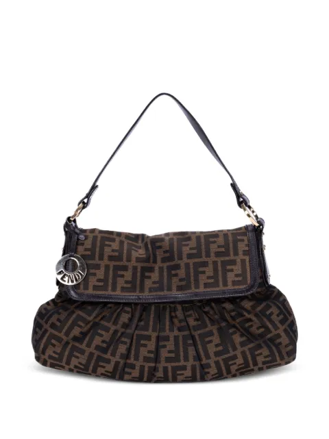 Fendi Pre-Owned Chef FF shoulder bag Brown 8BR436JWU1082516