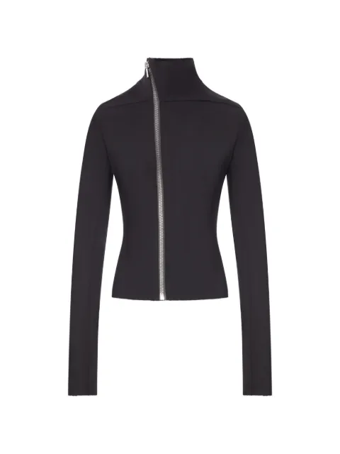 Rick Owens Gary asymmetric zip-fastening jacket Black RP02F5701WST